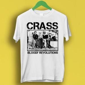 Crass Bloody Revolutions Music Punk Rock Meme Tee Style Unisex Shirt